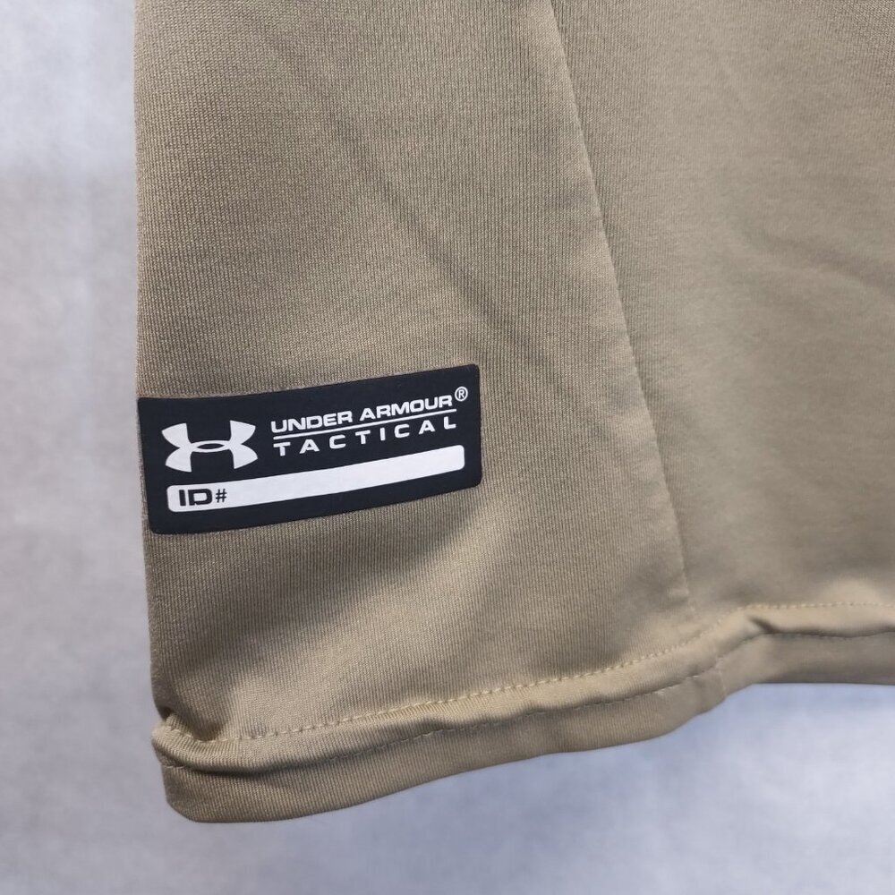 UNDER ARMOUR Heat Gear Shirts Men's S Loose Gray Long Sleeve Green Compression T - Picture 12 of 16